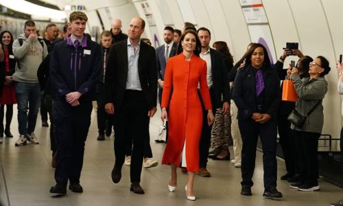 william e kate in metro