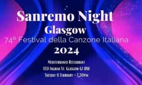 sanremo a Glasgow