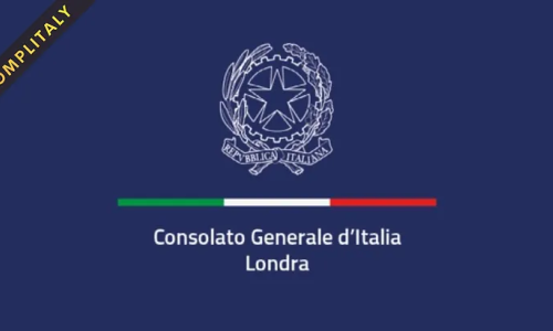 logo consolato italiano di londra