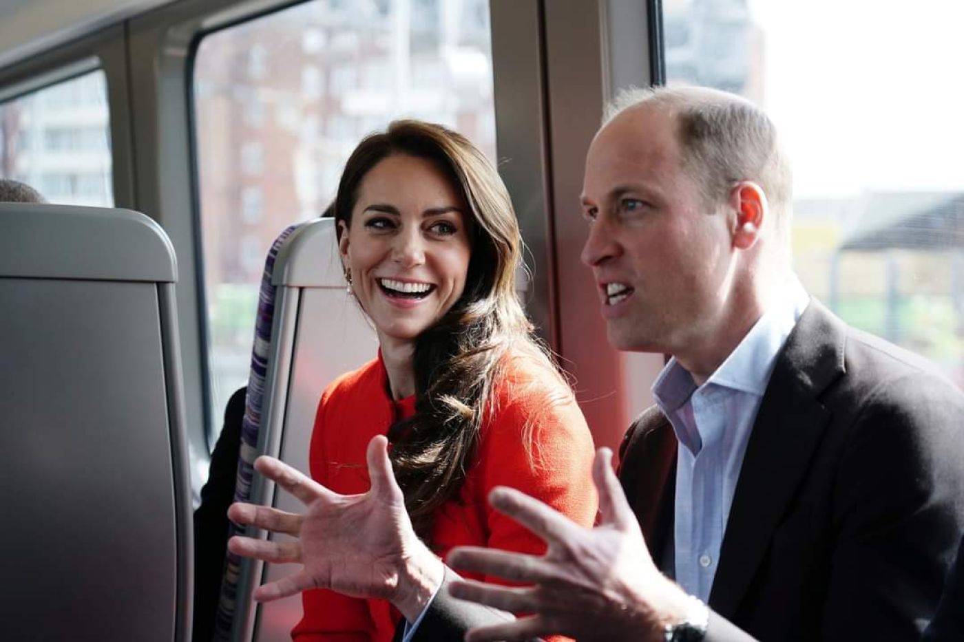 william e kate sul treno