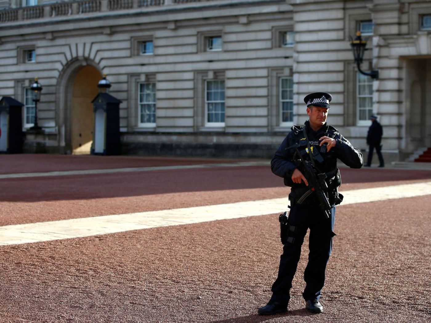 polizia a buckingham palace