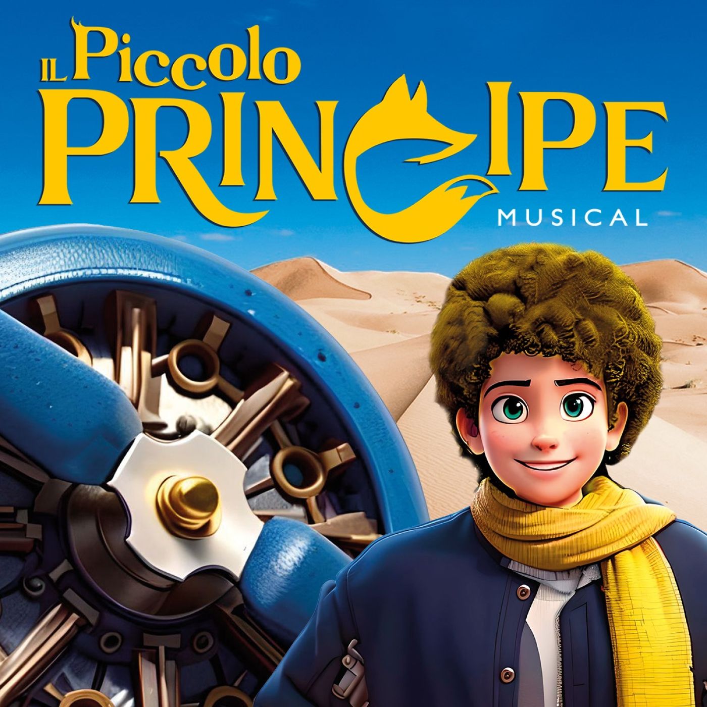 locandina il piccolo principe il musical Torino