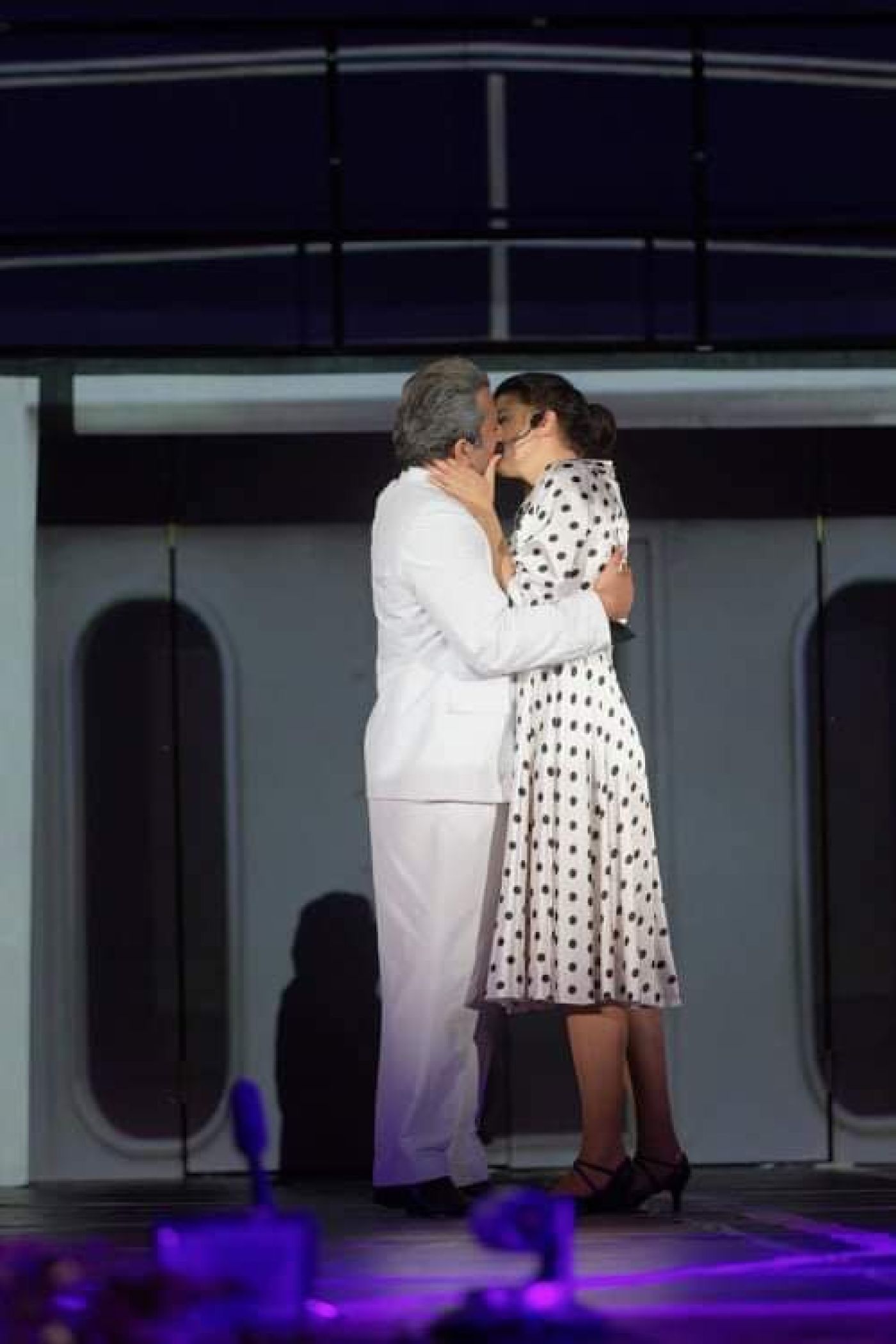 una scena del musical "callas e onassis"