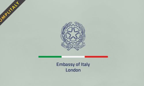 logo ambasciata italiana a londra