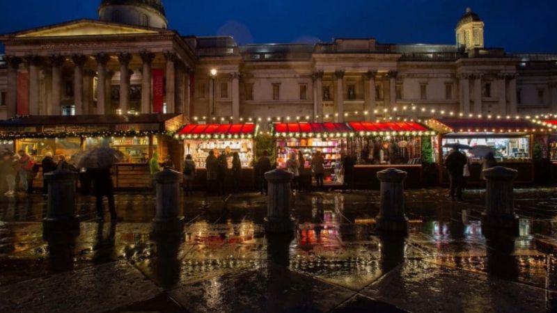 Trafalgar Square Christmas market