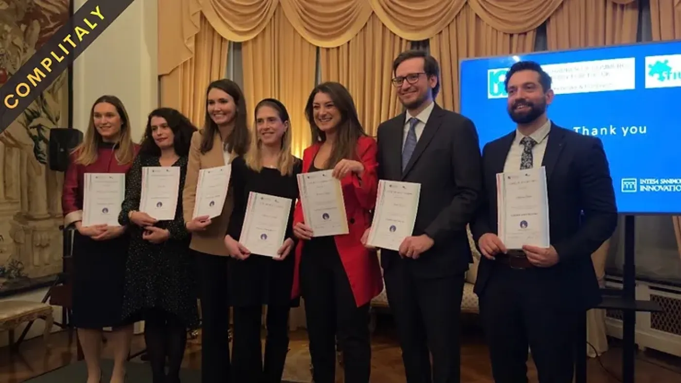 i vincitori del premio talented young italians in ambasciata a londra