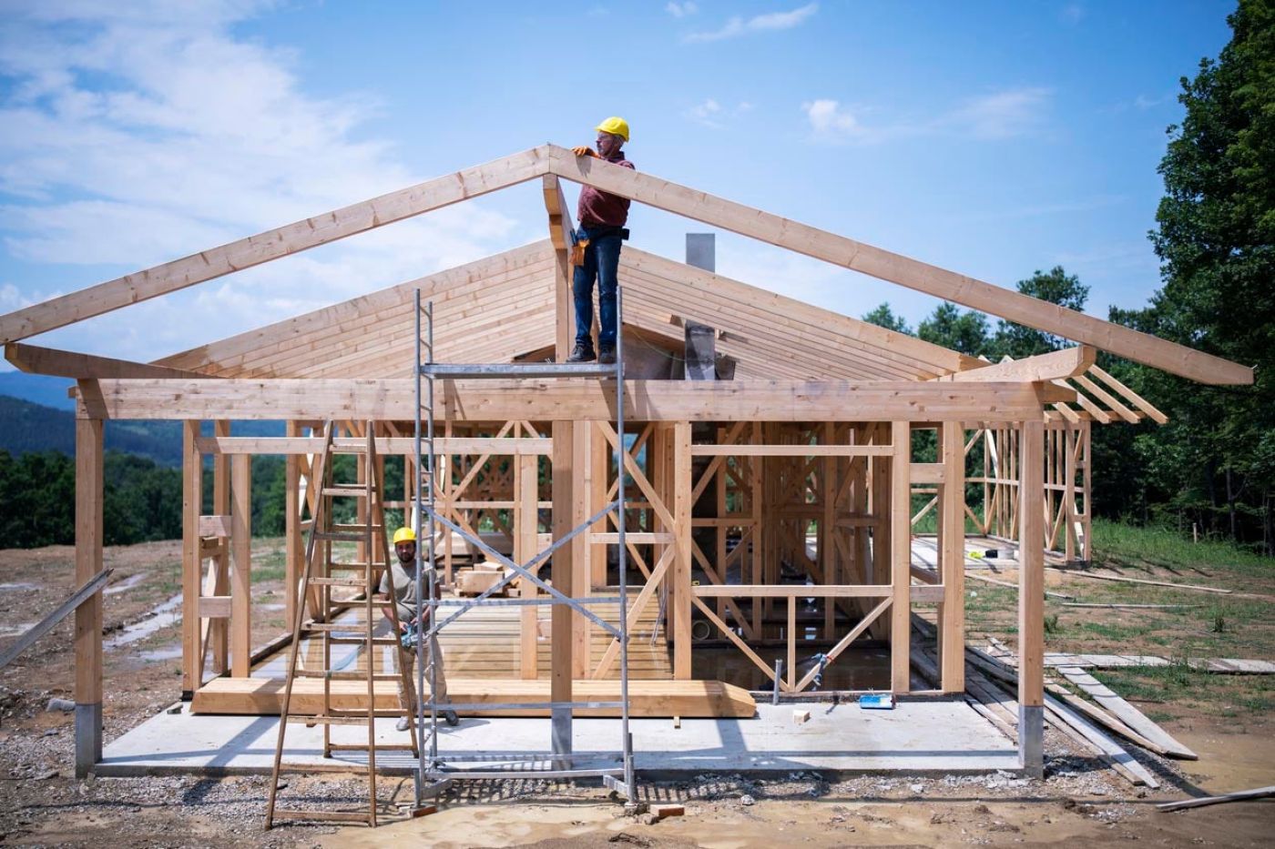 costruzione di una casa