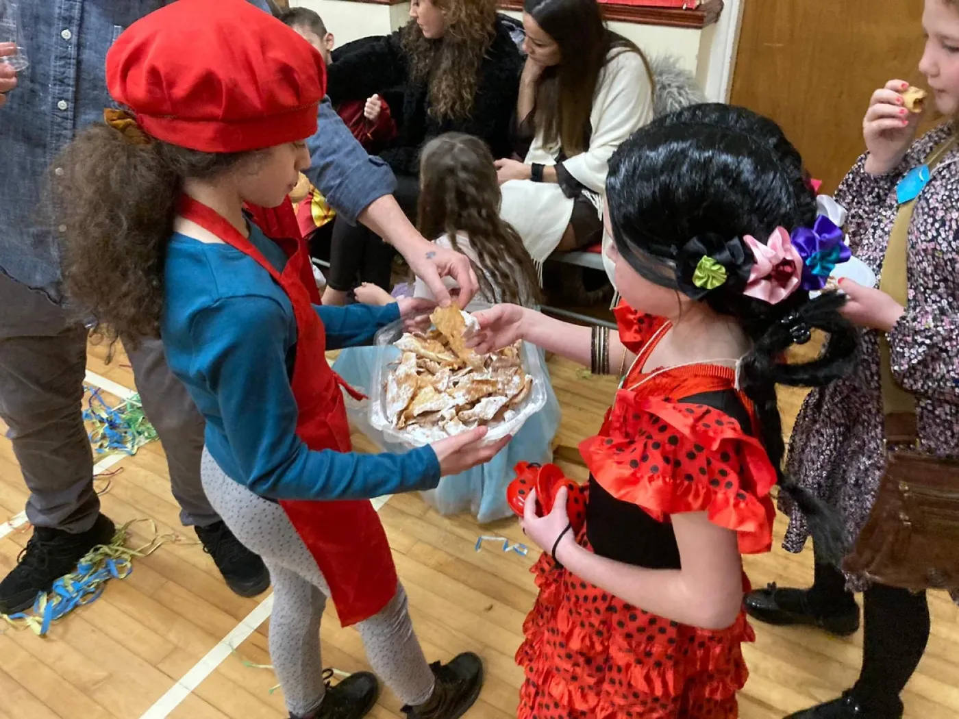 festeggiamenti di carnevale bambini