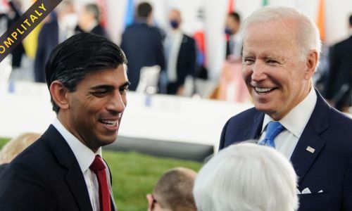 incontro tra rishi sunak e joe biden