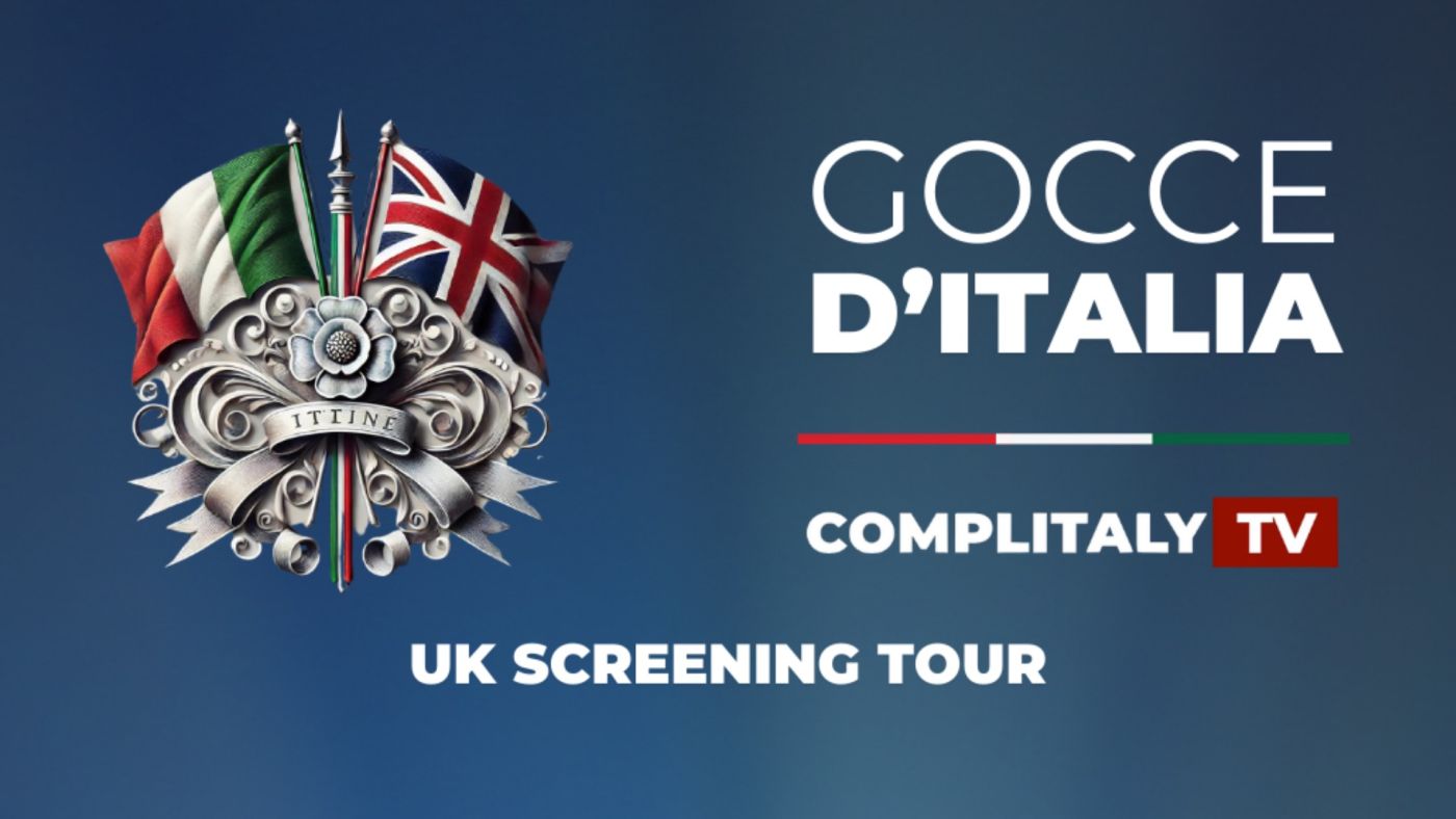 uk screening tour del documentario gocce d'italia