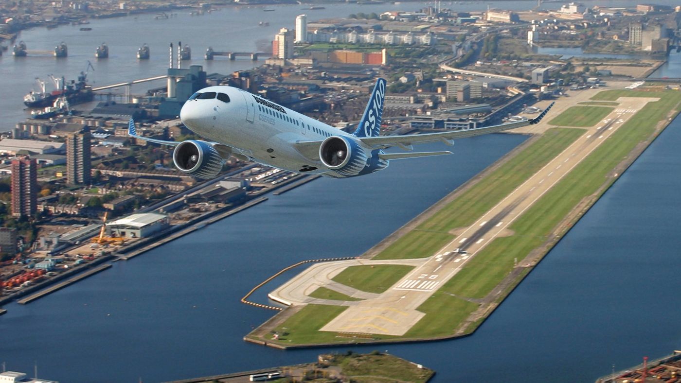 aereo al london city airport