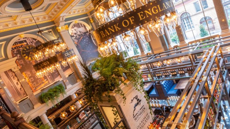 the old Bank of England pub