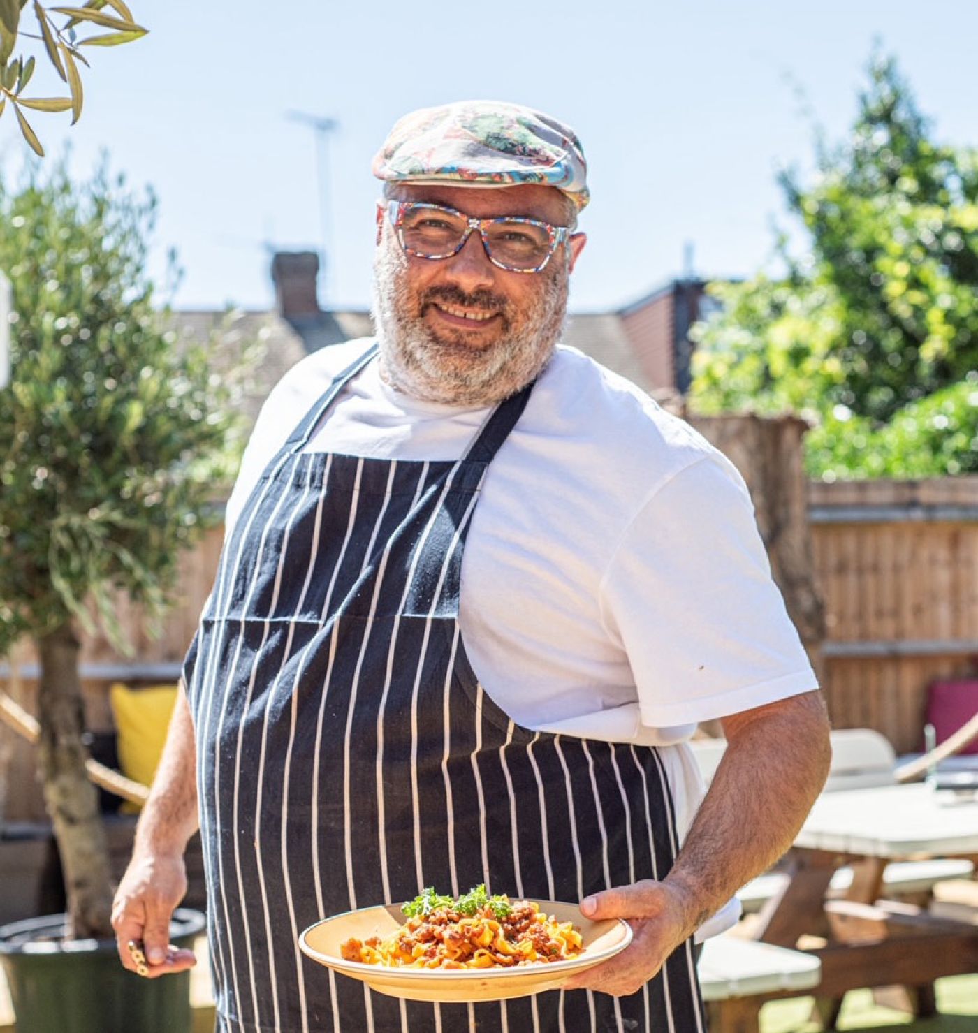 Peppe Prestigiacomo proprietario del Peppe restaurant di kingston a Londra