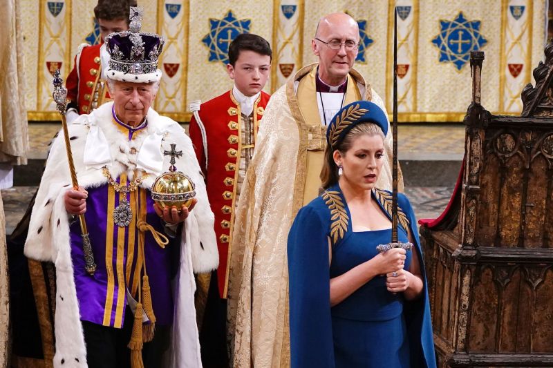 La Lord President of the Council Penny Mordaunt alla Cerimonia di Incoronazione di Carlo III