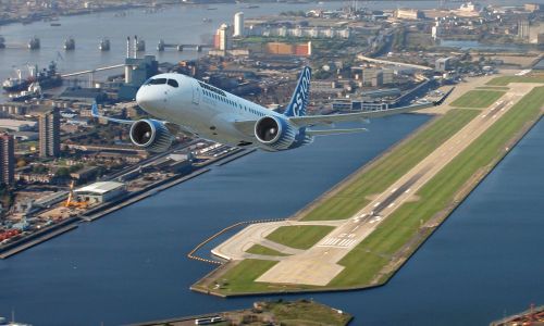 aereo al london city airport