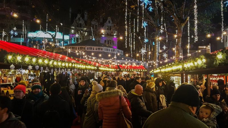 Leicester Square Christmas market