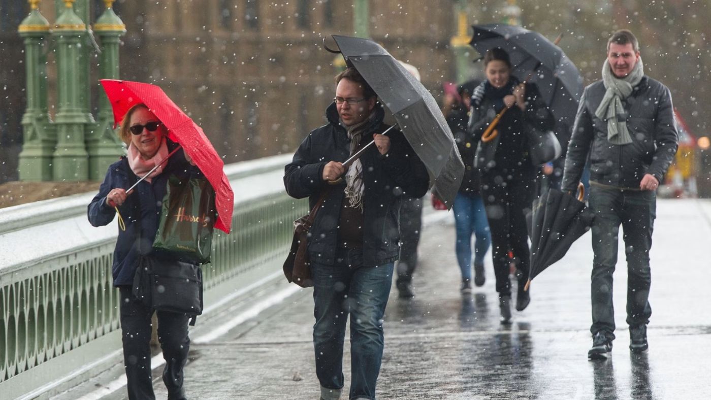 neve e gelo a Londra