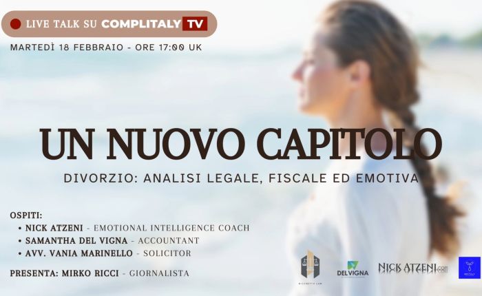 un webinar per un nuovo inizio dopo il divorzio